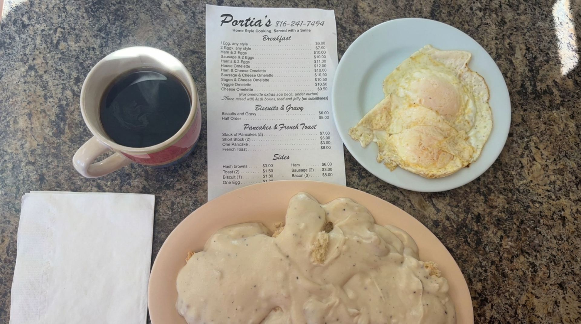 Biscuits and gravy